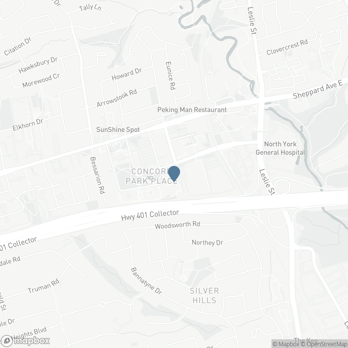 3208 - 121 MCMAHON DRIVE, Toronto, Ontario M2K 0C1